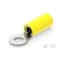 Te Connectivity Ring Terminal, #10 Stud Size, 10 AWG, 600 V, Vinyl Insulated, Yellow 8-34854-1 - alternate 1